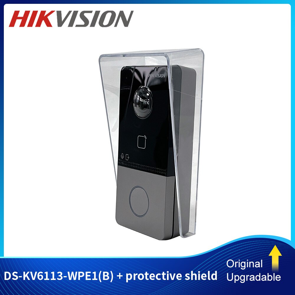 Jual Hikvision Video Intercom Doorphone with Rain Cover, WIFI Doorbell ...