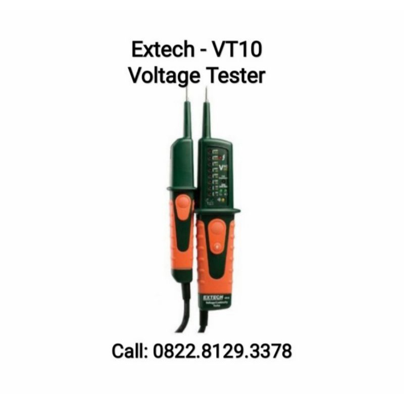 Jual Extech VT10 - VT 10 Voltage Testers (Multifunction) | Shopee Indonesia