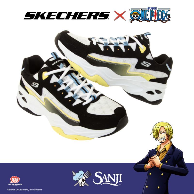 OFFICIAL SKECHERS X ONE PIECE LIMITED EDITION SHOES SEPATU