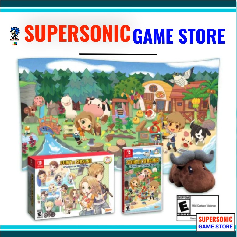 Story outlet of Seasons Pioneers of Olive Town Premium Edition for Nintendo Switch