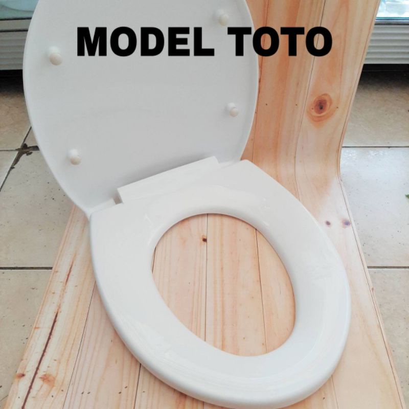 Jual Tutup Closet Duduk Model Toto Toilet Seat & Cover Tutup Closet