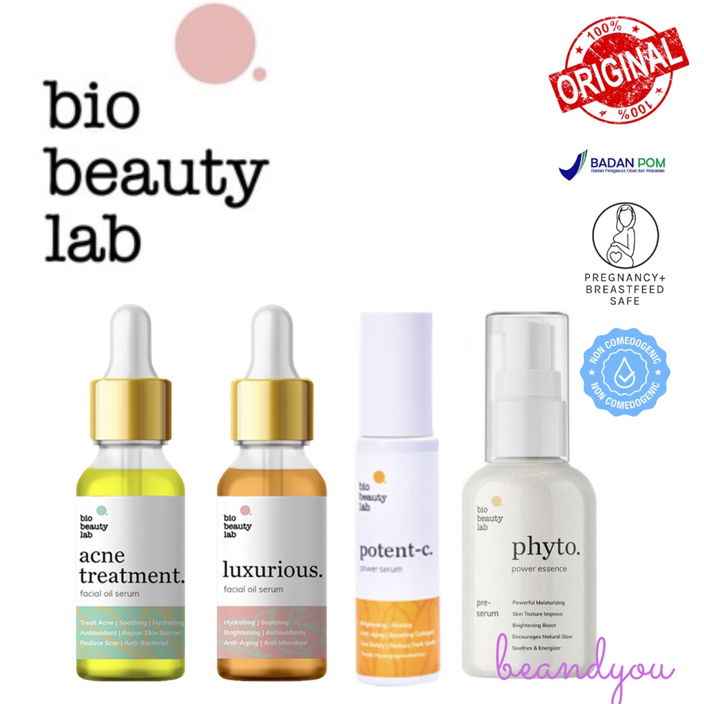 Jual Serum Bio Lab Facial Oil Acne Luxurious Facial Oil Serum//Potent C
