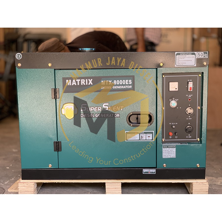 Jual Genset SuperSilent Matrix MTX8000ES - 6500 Watt | Shopee Indonesia