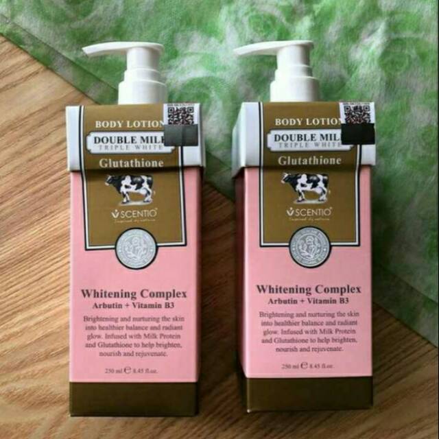 Jual Scentio Body Lotion Doubke Milk Triple White Shopee Indonesia