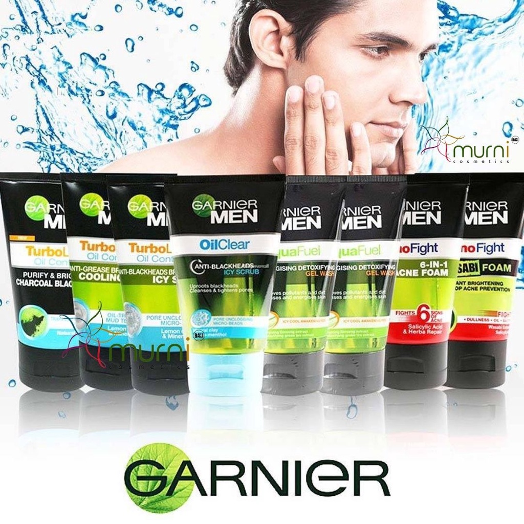 Jual GARNIER MEN FACE WASH 50ml | Shopee Indonesia