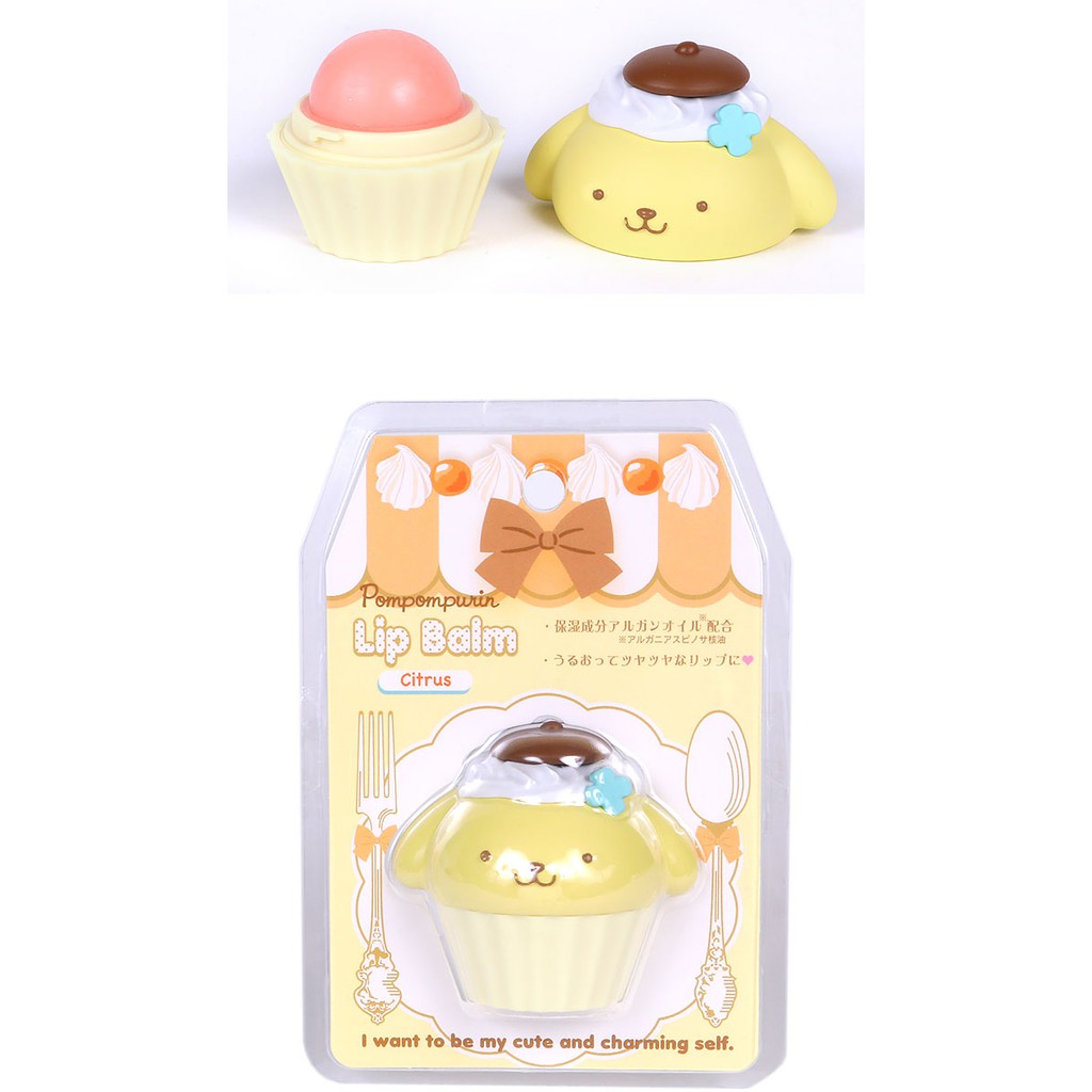 Boule à Neige Pompompurin - Baume à Lèvres Sanrio - Édition Limitée