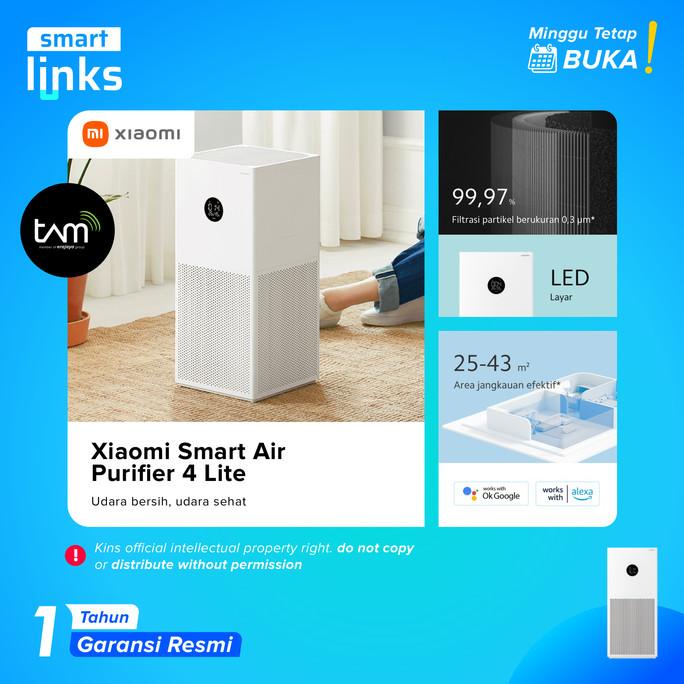 Jual Xiaomi Smart Air Purifier 4 Lite - Mi Air Purifier 4 Lite 360 43m ...