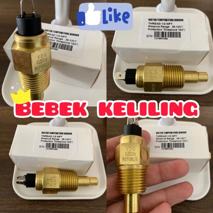 Jual Vdo Water Temperature Sensor 1/2 Inch / Vdo Sensor Temperatur Air