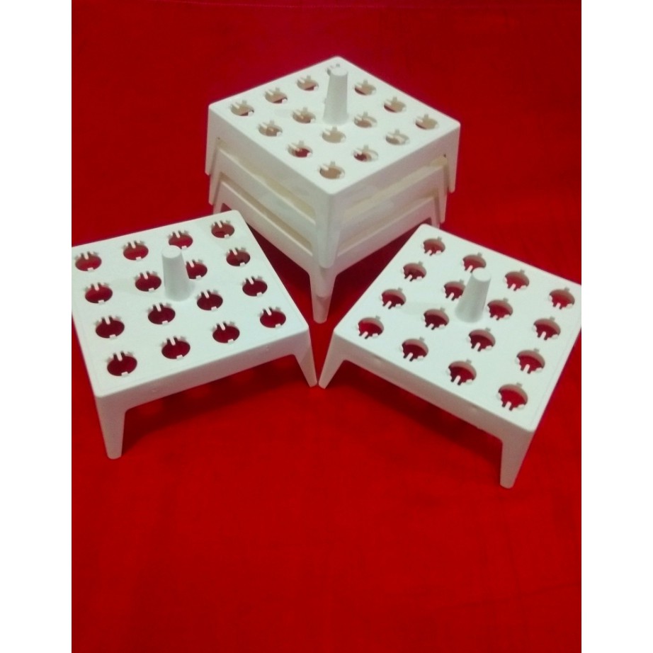 Jual Nalgene Floating MicroTube Rack Square Polypropylene 1.5 ml ...