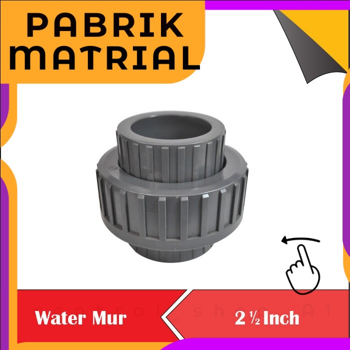 Jual Alat Watermur Sok Watermur Pvc Water Mur Union Polos Sambungan