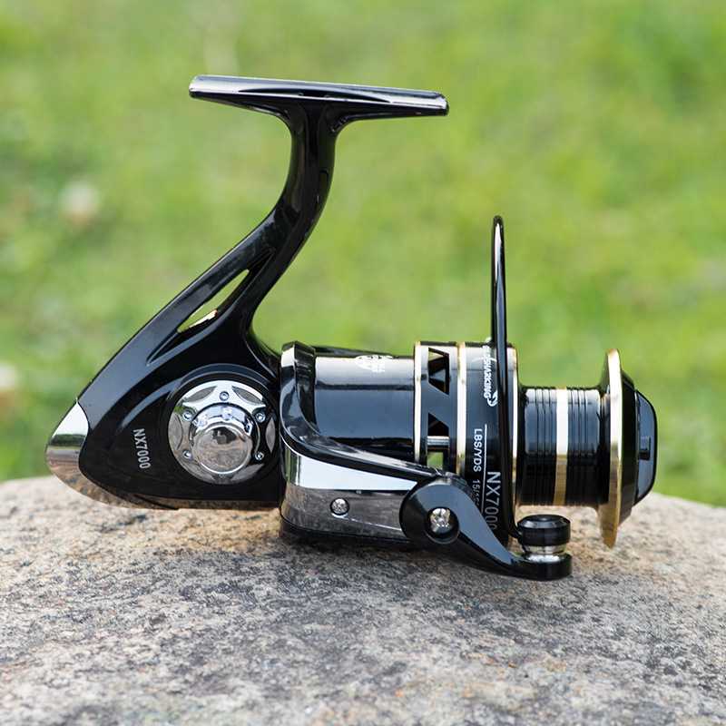 Jual Taffsport Nx6000 Metal Reel Pancing Spinning Fishing Reel 4.7