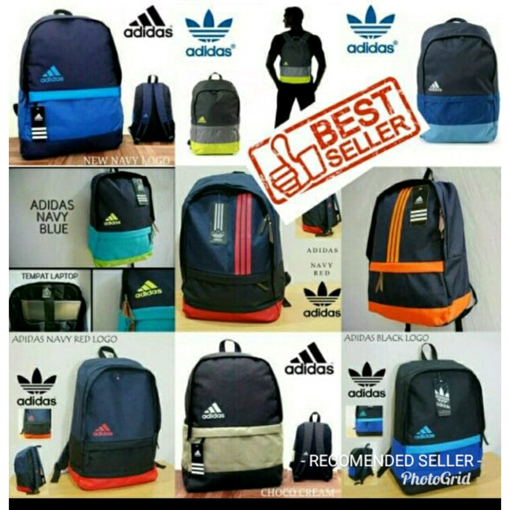 Adidas Originals Adidas Backpack Shopee Adidas Backpack Shopee New