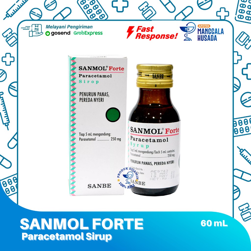 Jual Sanmol Forte Sirup 60 Ml Shopee Indonesia