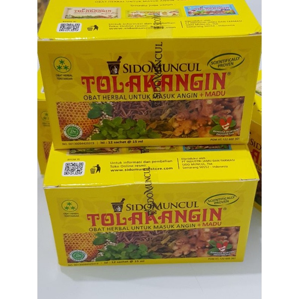 Jual Tolak Angin Cair Sidomuncul Isi 12 Sachet Shopee Indonesia