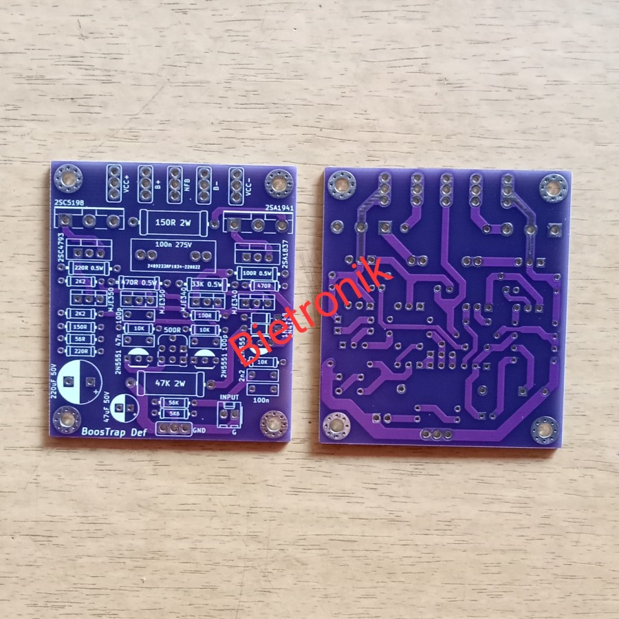 Jual PCB Bostrap DEF Amp Dauble Layer | Shopee Indonesia