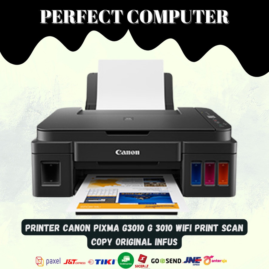 Jual Printer Canon Pixma G3010 G 3010 Wifi Print Scan Copy Original Infus Shopee Indonesia 7876