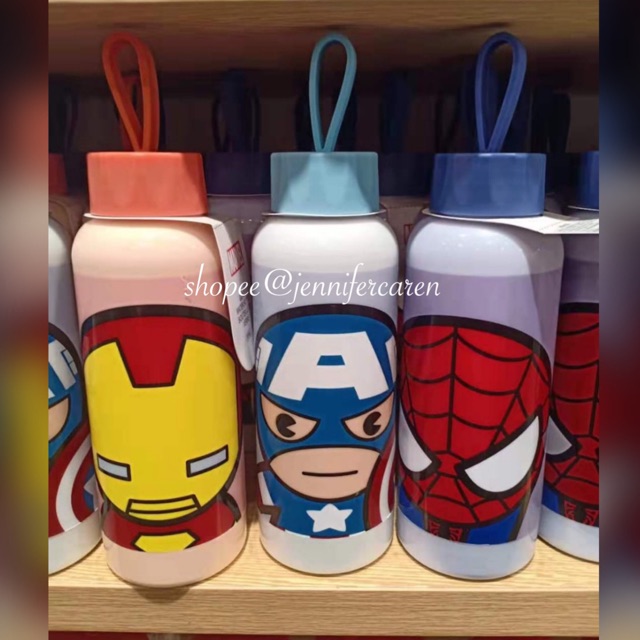 Jual Miniso Marvel Botol Minum Limited Edition | Shopee Indonesia