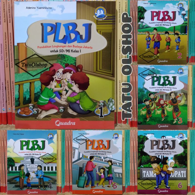 Jual Buku Mulok PLBJ Quadra SD MI Kelas 1 2 3 4 5 6 Berdasarkan ...