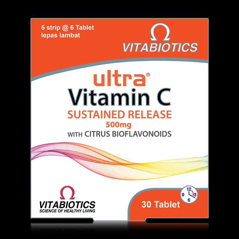 Jual Vitabiotics Ultra Vitamin C 30's | Shopee Indonesia