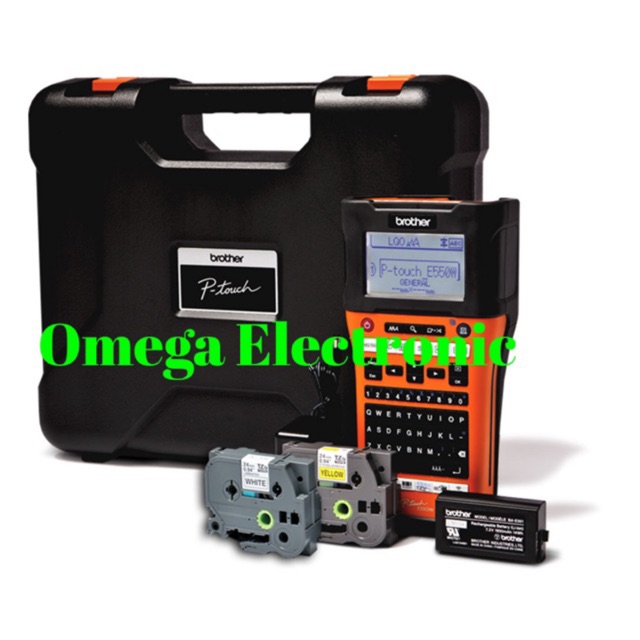 Jual RESMI Brother Label Printer PTE550W Label Maker Electrician