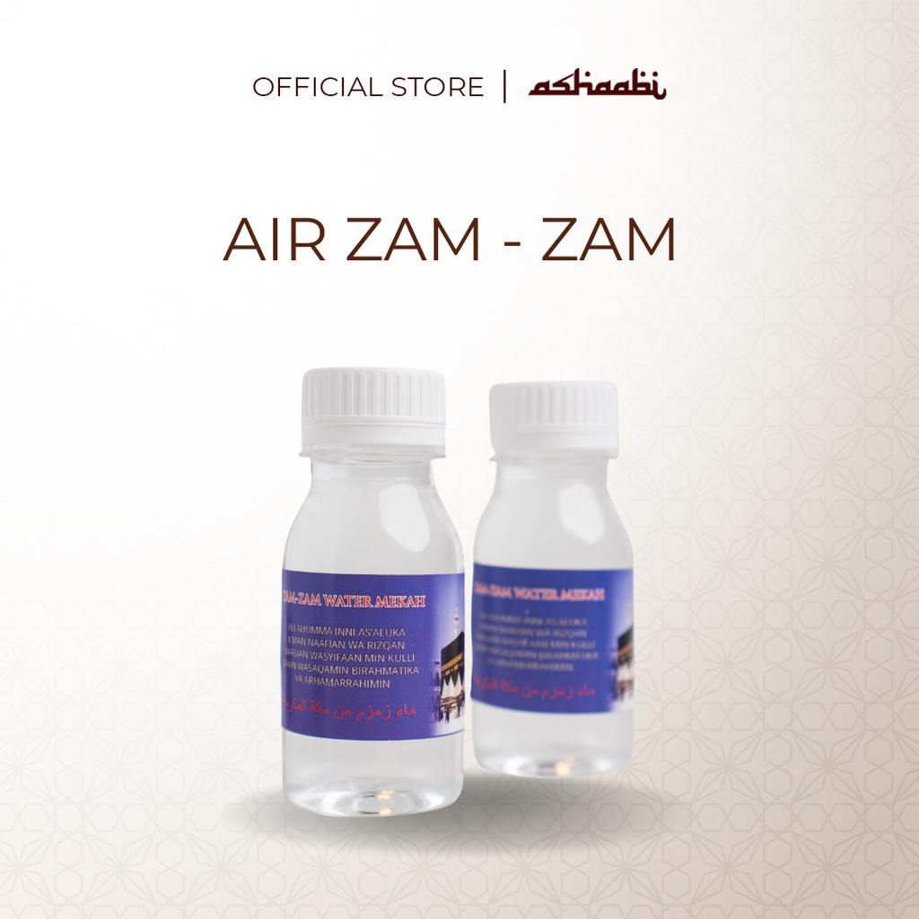 Air Zamzam Mekkah 80ml Zam Zam Water Untuk Oleh-oleh Haji Umroh