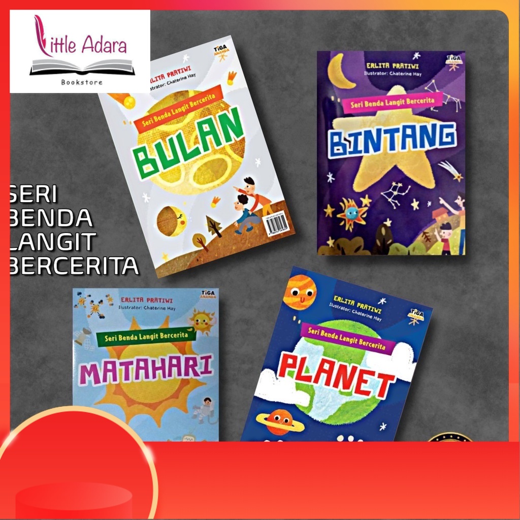 Jual Buku Cerita Anak Seri Benda Langit Bercerita Bulan / Bintang ...