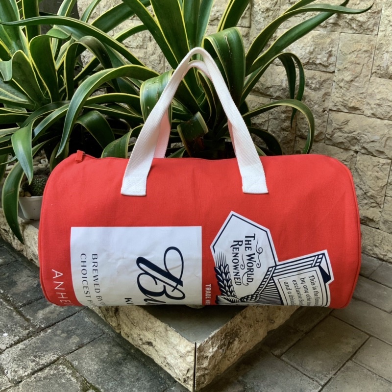 Budweiser duffle hot sale bag