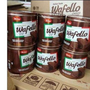 Jual blast wafelo kaleng chocho wafer 287grm | Shopee Indonesia