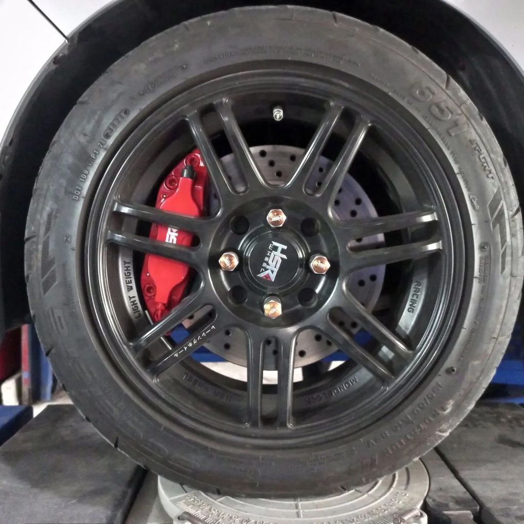 Jual BBK HSR RED DISC BRAKE XPANDER 4 PISTON FRONT 330 X 28 PNP XPANDER ...