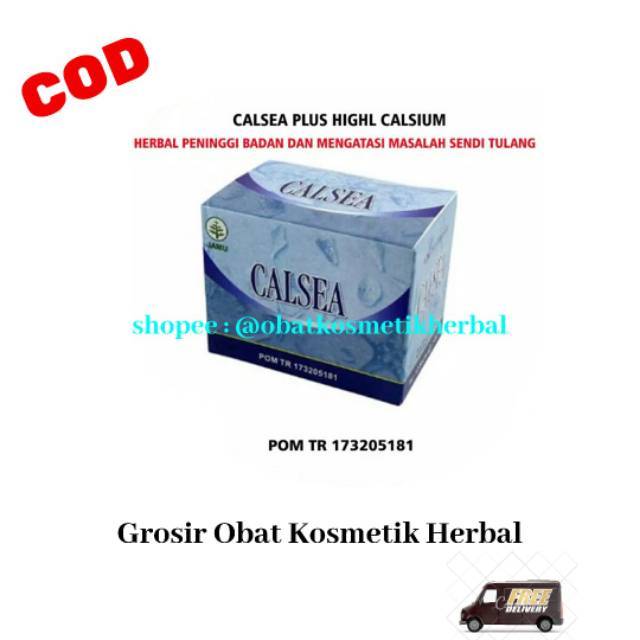 Jual [ COD ] NATURAL CALSEA PLUS NASA Cegah Tulang Keropos dengan ...
