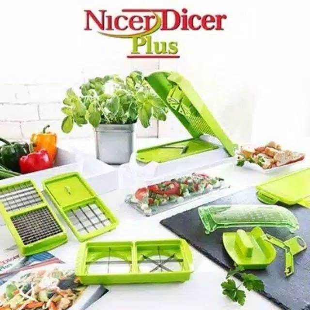 Jual GENIUS NICER DICER PLUS DiSER PERALATAN MASAK MULTI FUNGSI ALAT ...