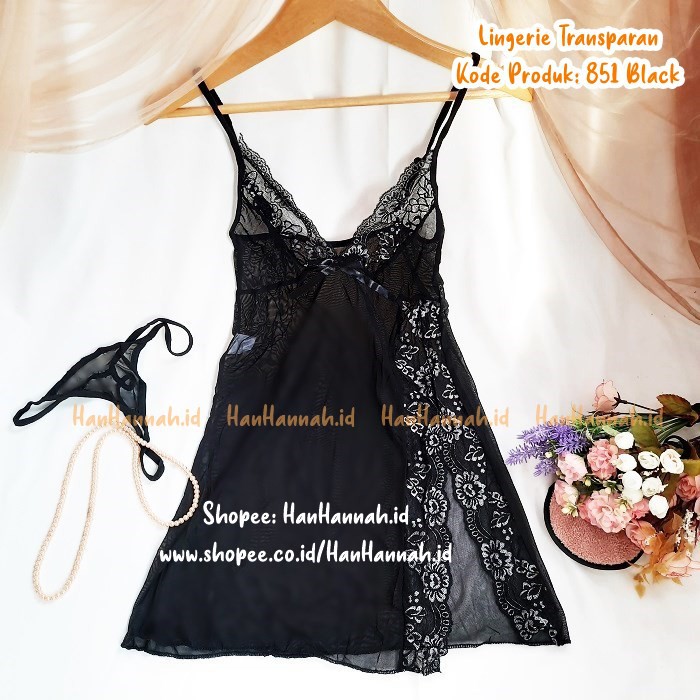 Jual Lingerie Transparan S M L Baju Tidur Seksi Linjeri Lingerie Wanita