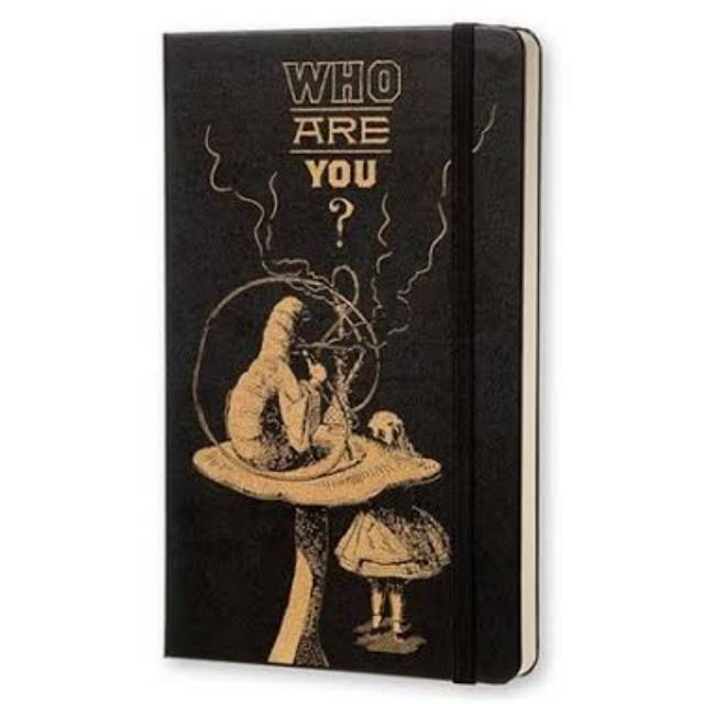 Jual Moleskine Alice in Wonderland Plain Notebook Limited Edition