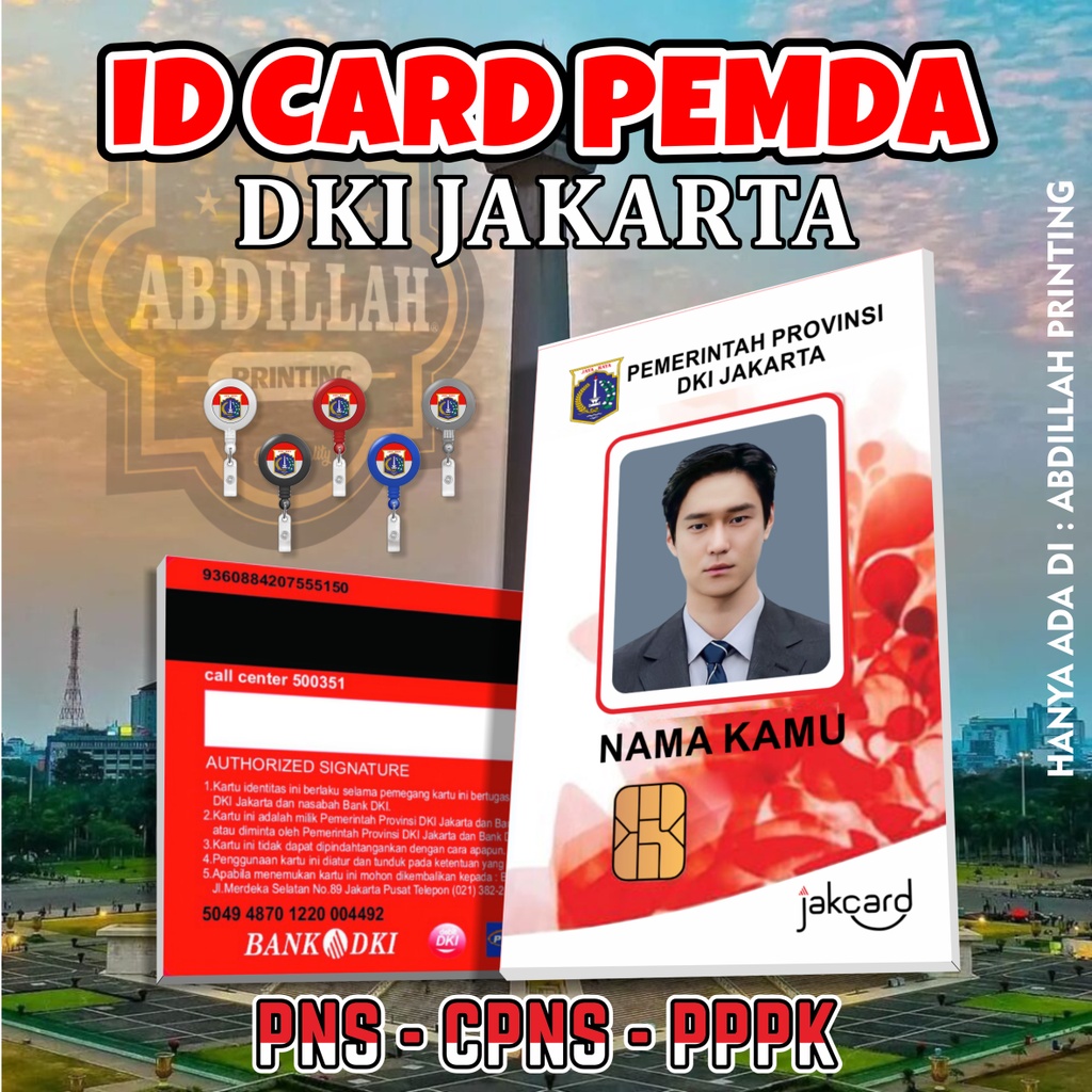 Jual Id Card Pemda Dki Jakarta Lengkap Shopee Indonesia