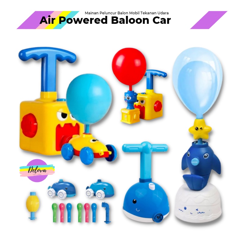 Jual Air Pressure Powered Ballon Car / Dolphin Sea Tower Launch ...