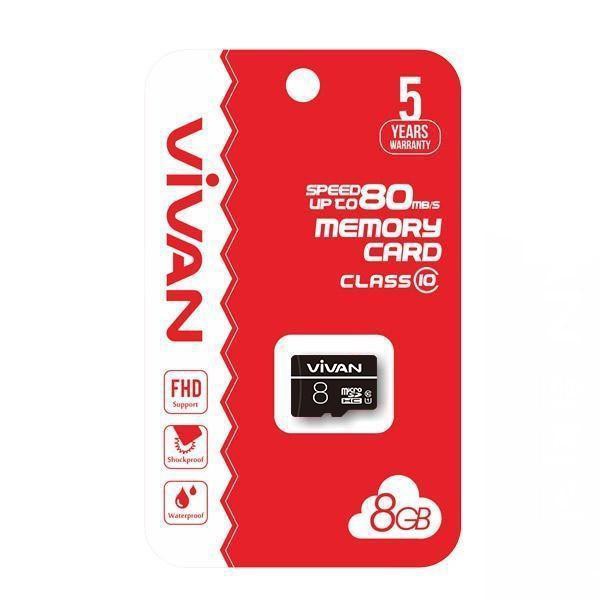 Jual Memori MicroSD VIVAN 8 GB Class 10 - Garansi Resmi 5 Tahun ...