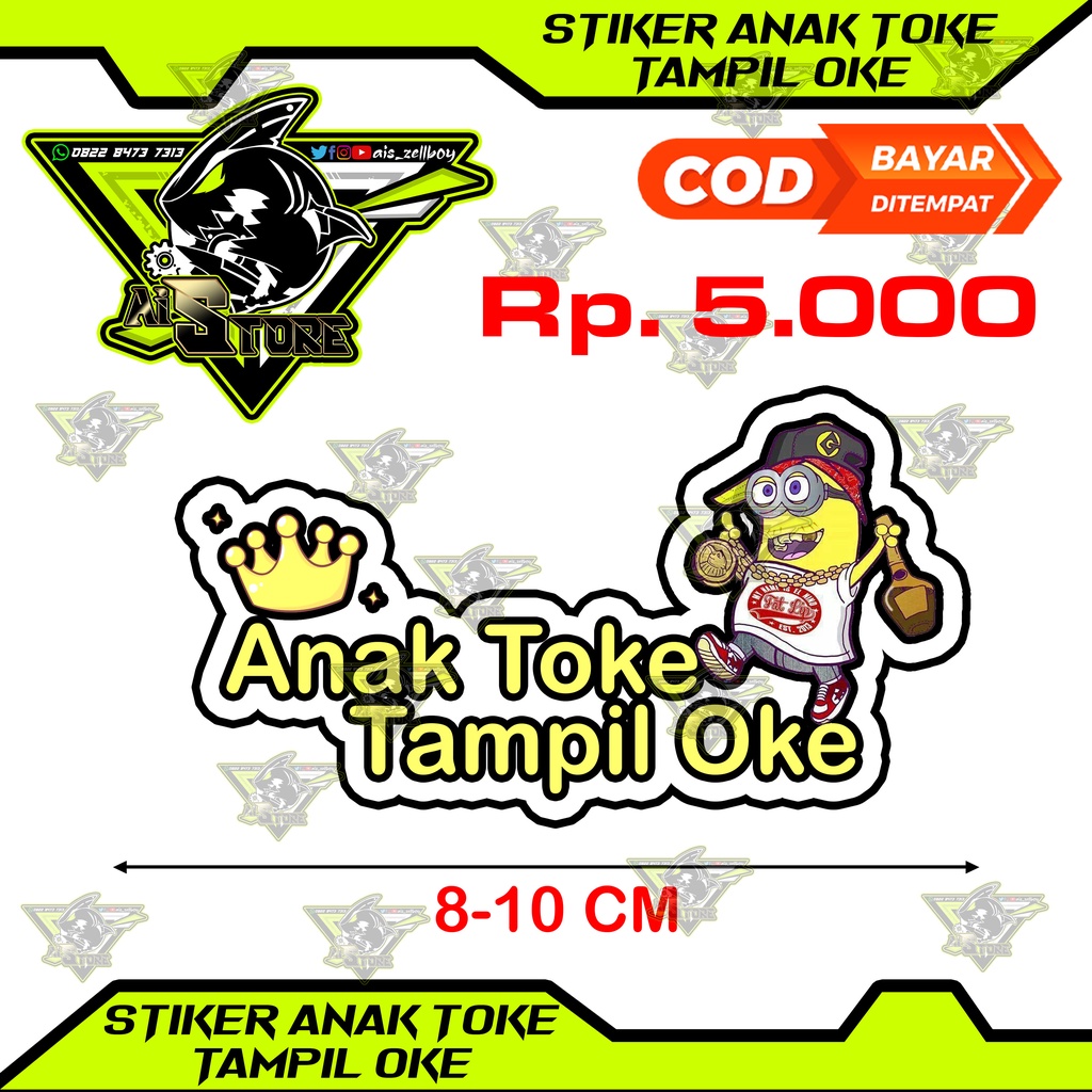 Jual Stiker Anak Toke Tampil oke | Shopee Indonesia