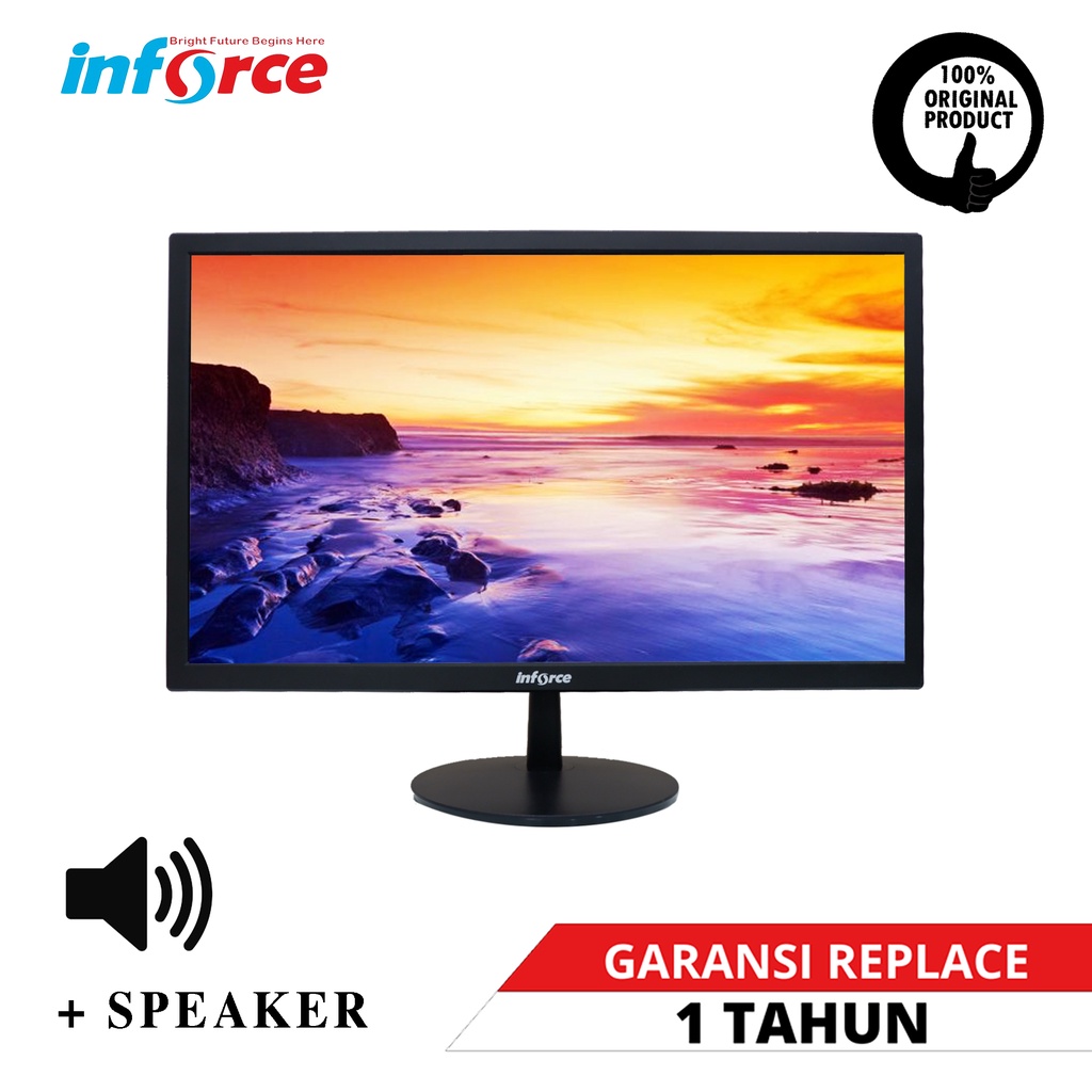 Jual Inforce Monitor 2200AT VGA + HDMI + SPEAKER 22