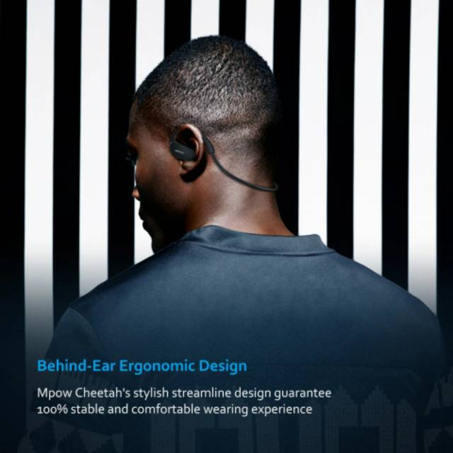 Jual Mpow Cheetah MBH6 Bluetooth Earphones Wireless Headphone - Main Image