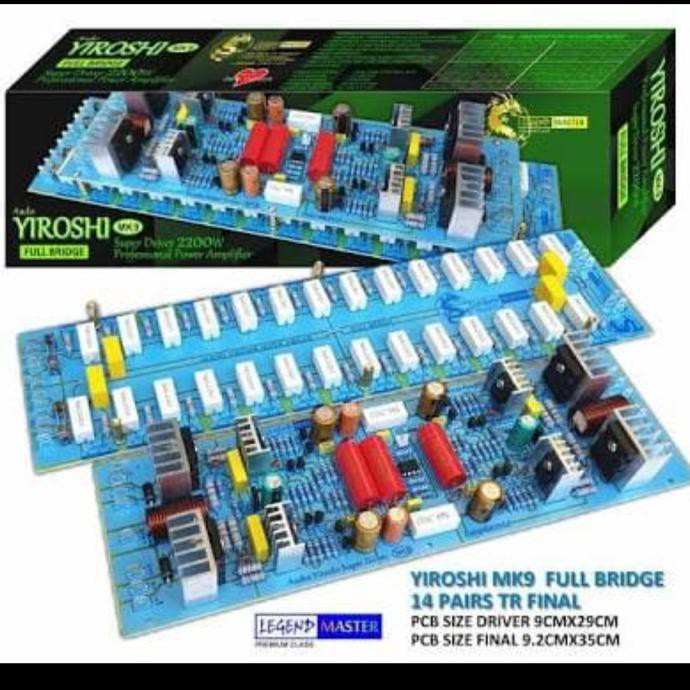 Jual Kit Yiroshi Mk9 Mk-9Bsuper Driver 2200W Pcmja29 | Shopee Indonesia