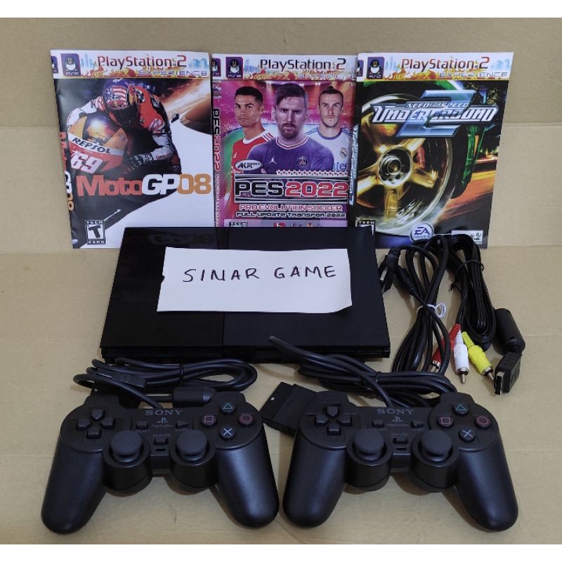 Jual PS2 SLIM Pakai Kaset Shopee Indonesia