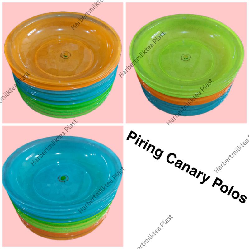 Jual Piring Plastik Piring Plastik Makan Canary Lemony Piring Plastik