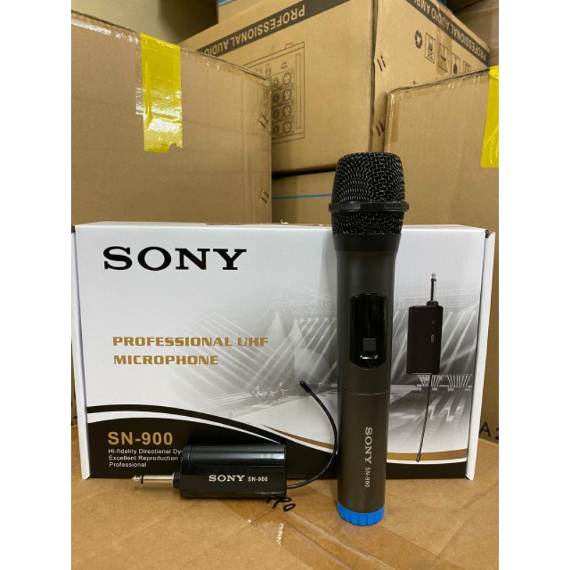 Jual mic wireless sony sn900/mic handle sony sn 900/wireless microphone ...