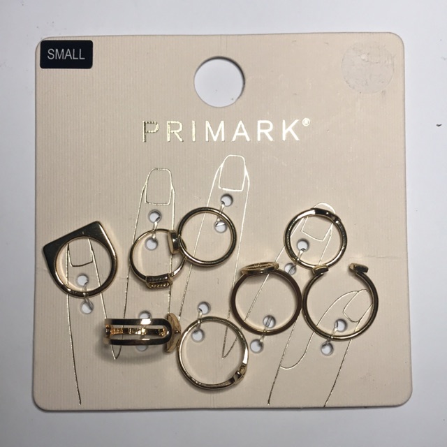 Jual Cincin Primark Set - Primark Ring Original | Shopee Indonesia