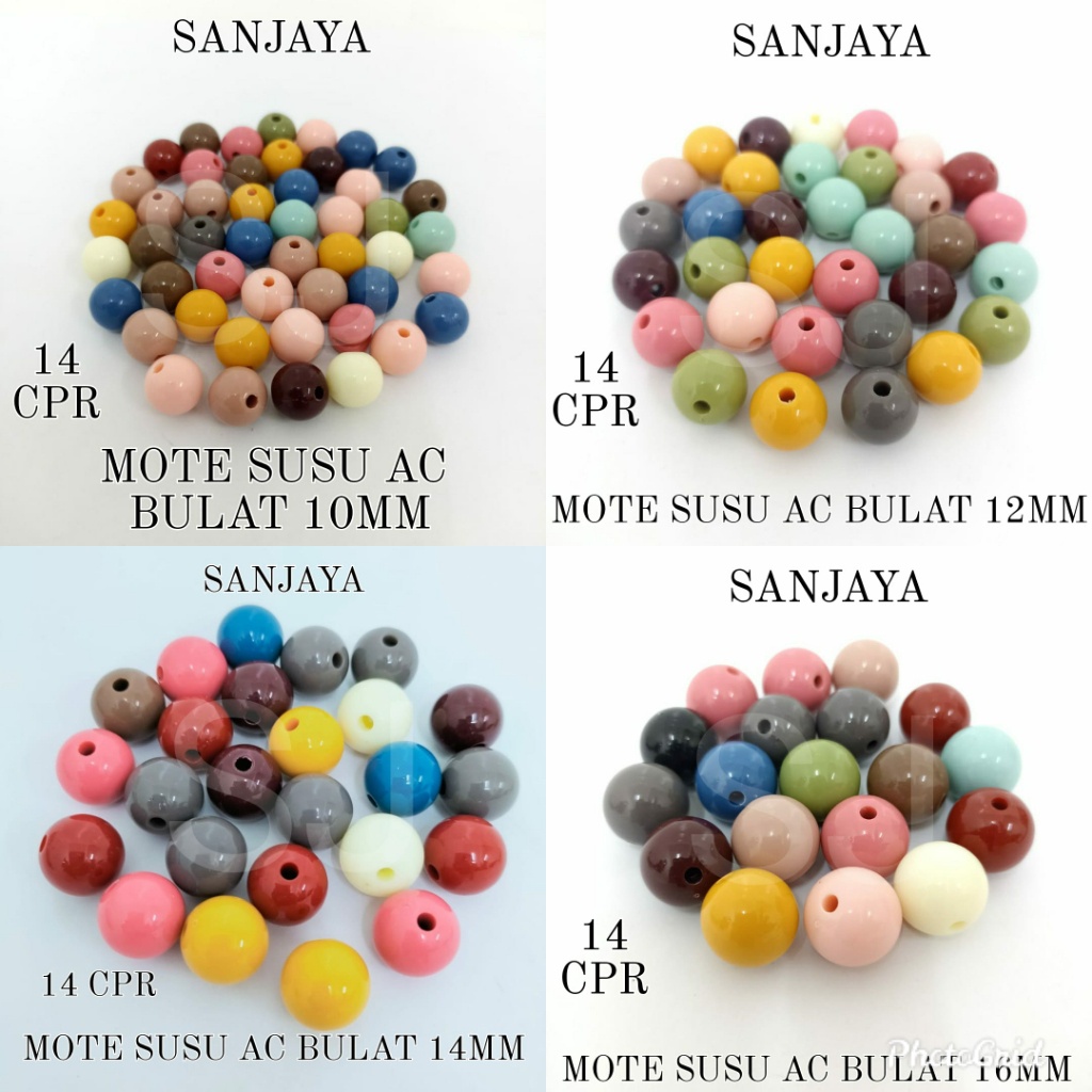 Jual MOTE SUSU / MANIK SUSU / MANIK SUSU GLOSSY / MANIK SUSU BULAT ...