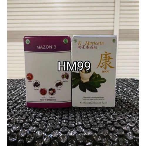 Jual PAKET MAZON B DAN K MURICATA | Shopee Indonesia