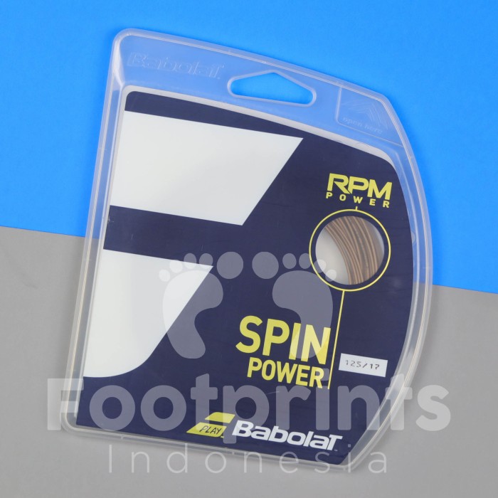 Jual Babolat RPM Spin Power Senar Raket Tenis Tennis Strings String Ori