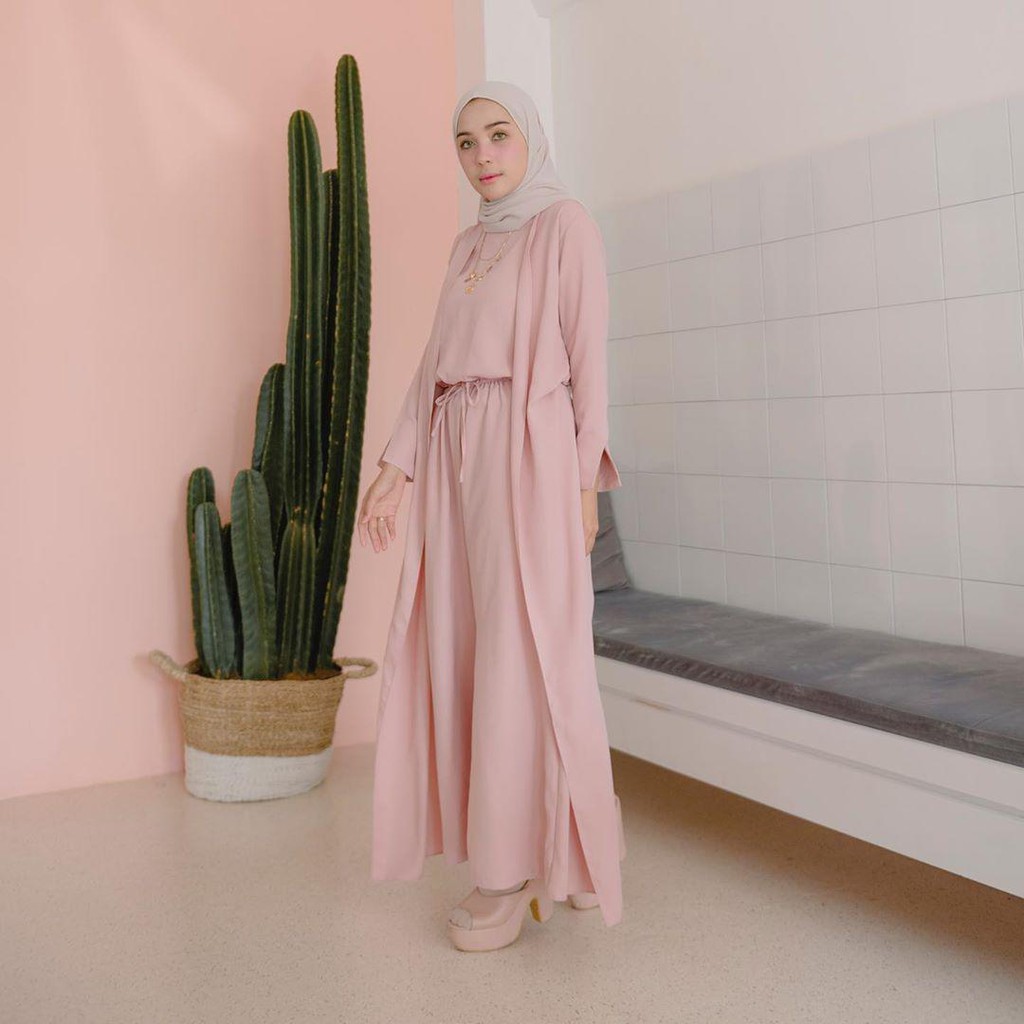 Shopee store jumpsuit muslimah