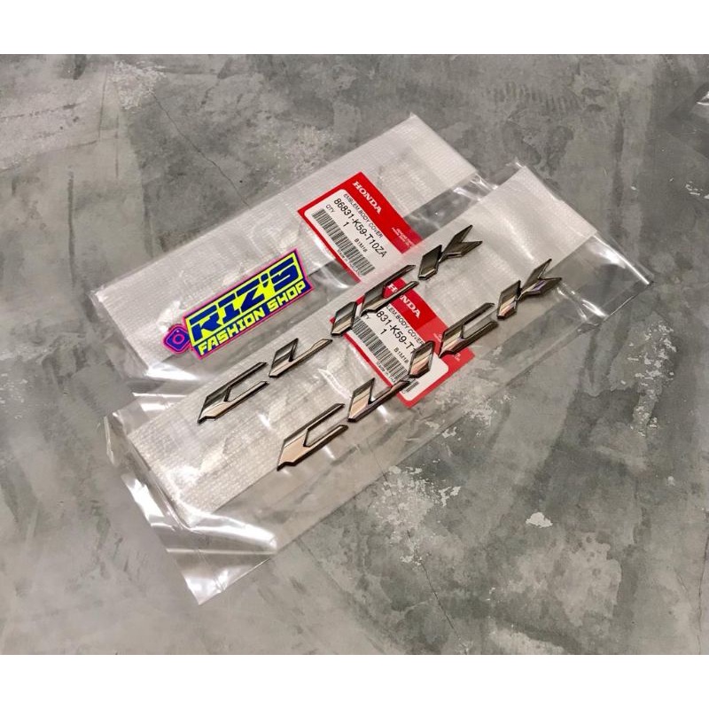 Jual Emblem click original honda thailand | Shopee Indonesia