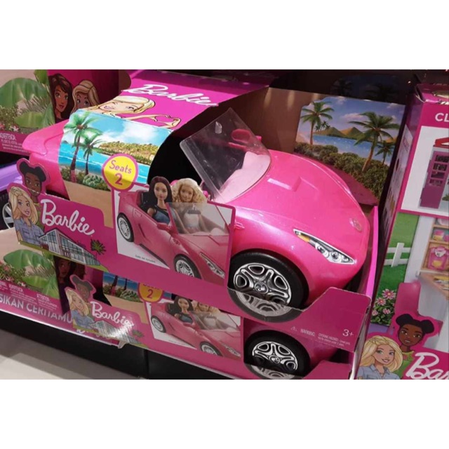 Jual BARBIE GLAM CONVERTIBLE CAR MOBIL BARBIE | Shopee Indonesia